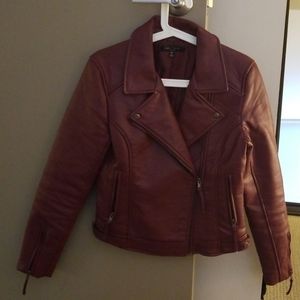 Romeo + Juliet Faux leather moto jacket